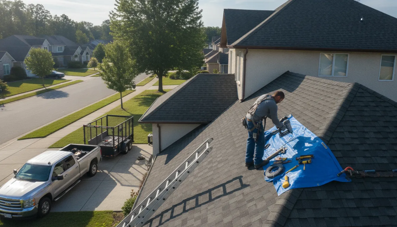 Roofing in Orr